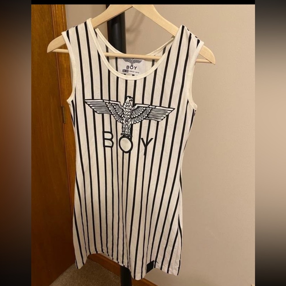 London boy white one piece dress in